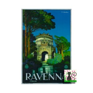 Ravenna Italian Vintage World Travel Poster