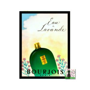 Perfume Poster, Eau De Lavande, Vintage perfume, Beauty Advertising Poster V