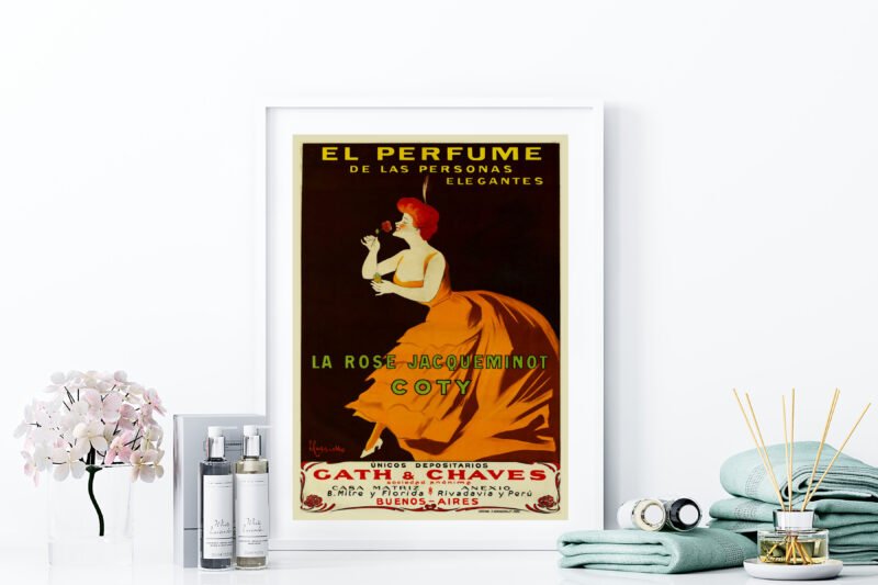 Vintage perfum advert Coty