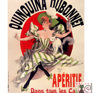 Dubonnet poster, Cheret.