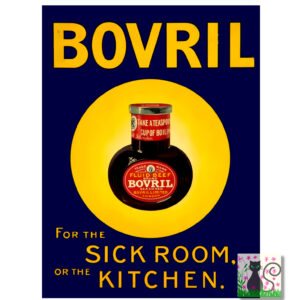 Vintage British food poster Bovril
