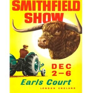 Vintage Smithfield Show Poster