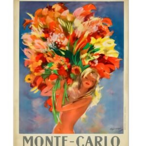 Monte-Carlo Monaco Tourism Poster Print