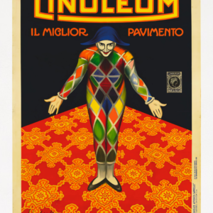 Vintage Leonetto Cappiello poster, Linoleum poster digital download