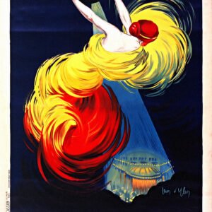 Jean D'Ylen Moscow Dance Company poster, Danse du Moscou