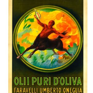 Vintage Italian Olive Oil poster Leonetto Cappiello