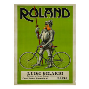 Vintage Cycle Poster, Roland cycles