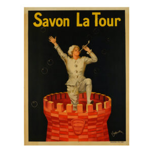 Vintage 1920 French advertising poster Savon La Tour by Leonetto Cappiello