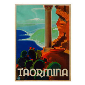 Enit Travel Poster Taormina
