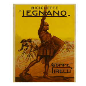 Vintage Italian Ad Poster Legnana Bicycles - Plinio Codognato - 1915-1925